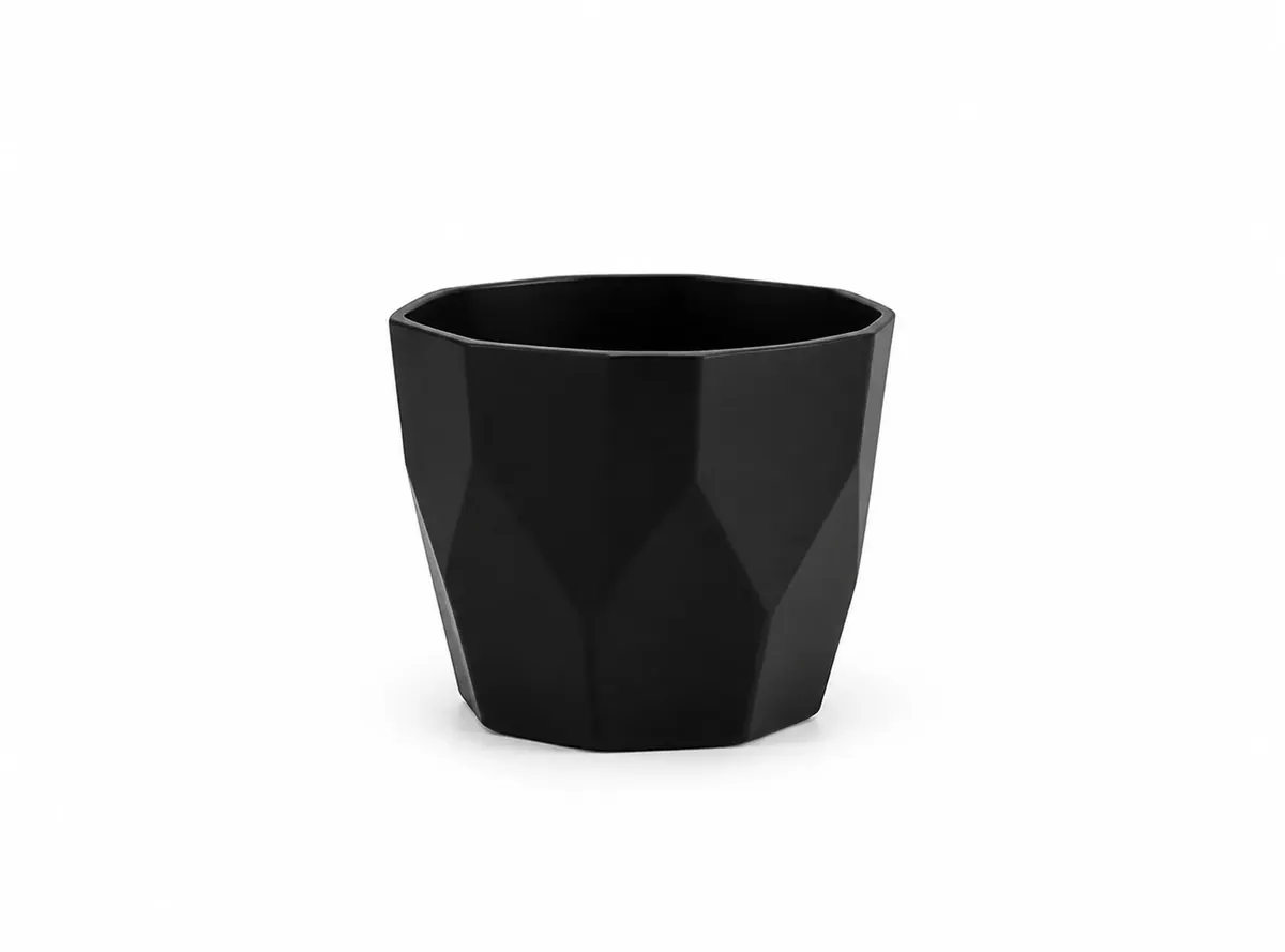 Cachepot Facetada