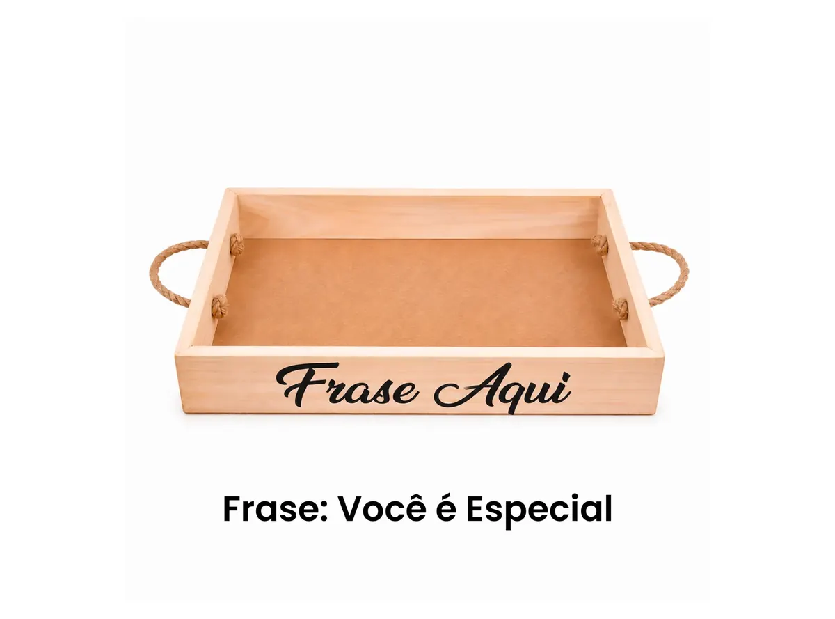 Bandeja de Madeira Adesivo