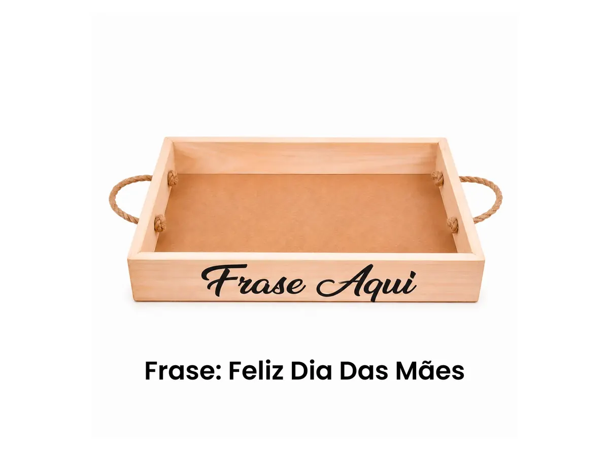 Bandeja de Madeira Adesivo