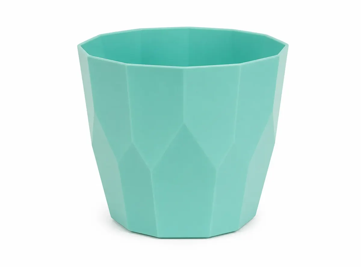 Cachepot Facetada