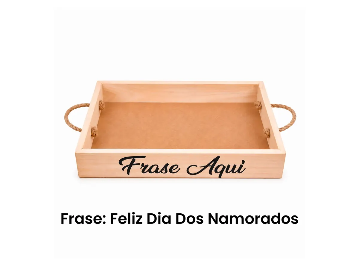 Bandeja de Madeira Adesivo
