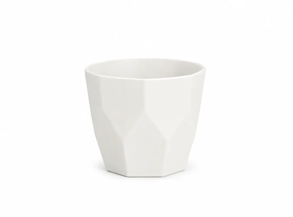 Cachepot Facetada