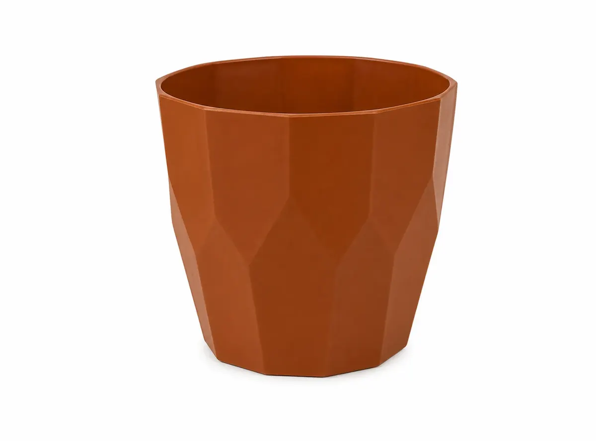 Cachepot Facetada