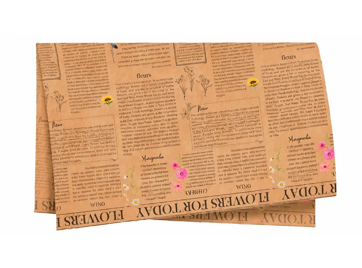 Papel Kraft - Pacote com 25 folhas