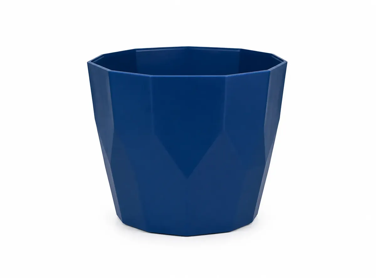 Cachepot Facetada