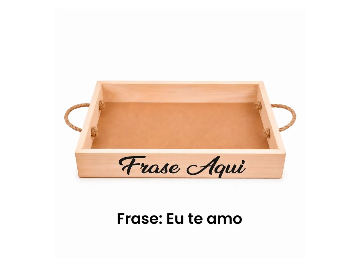 Bandeja de Madeira Adesivo