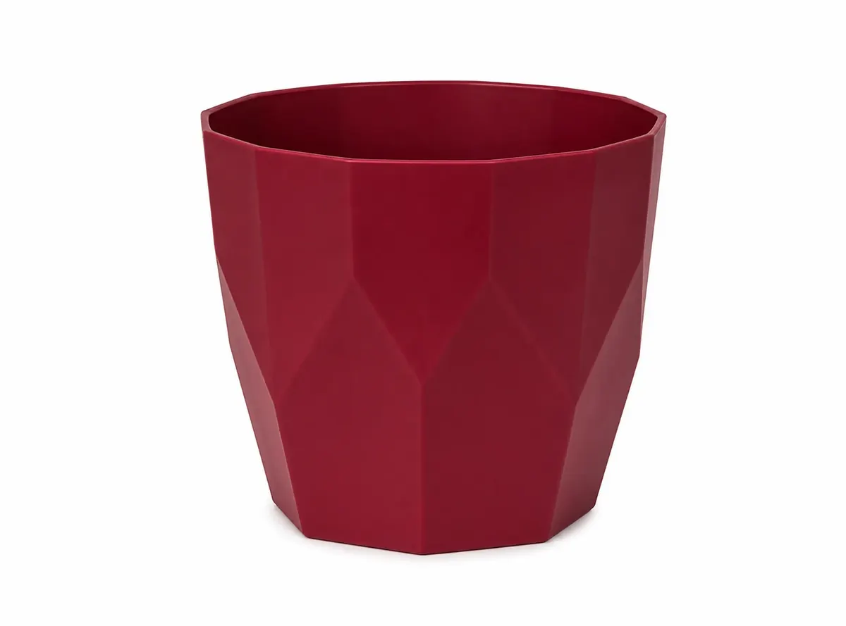 Cachepot Facetada