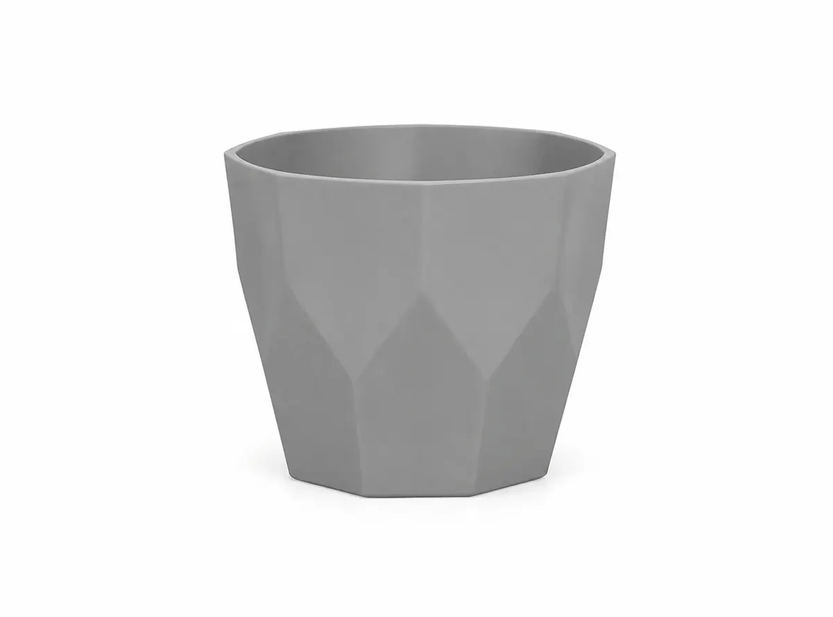 Cachepot Facetada