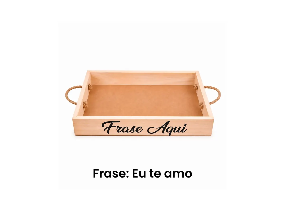 Bandeja de Madeira Adesivo