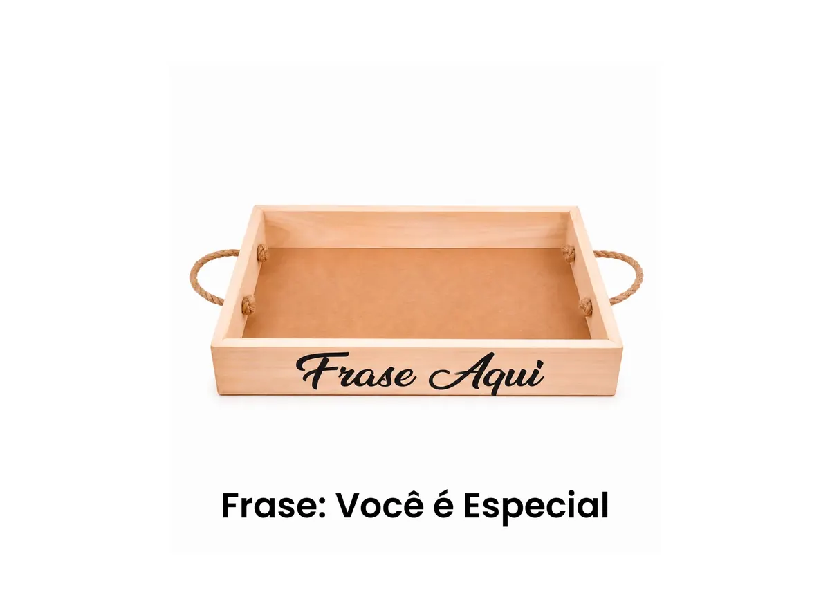 Bandeja de Madeira Adesivo