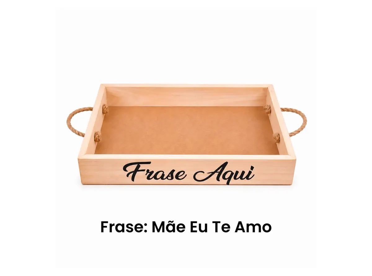 Bandeja de Madeira Adesivo