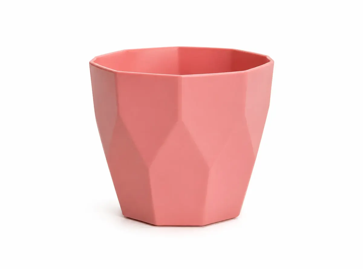 Cachepot Facetada
