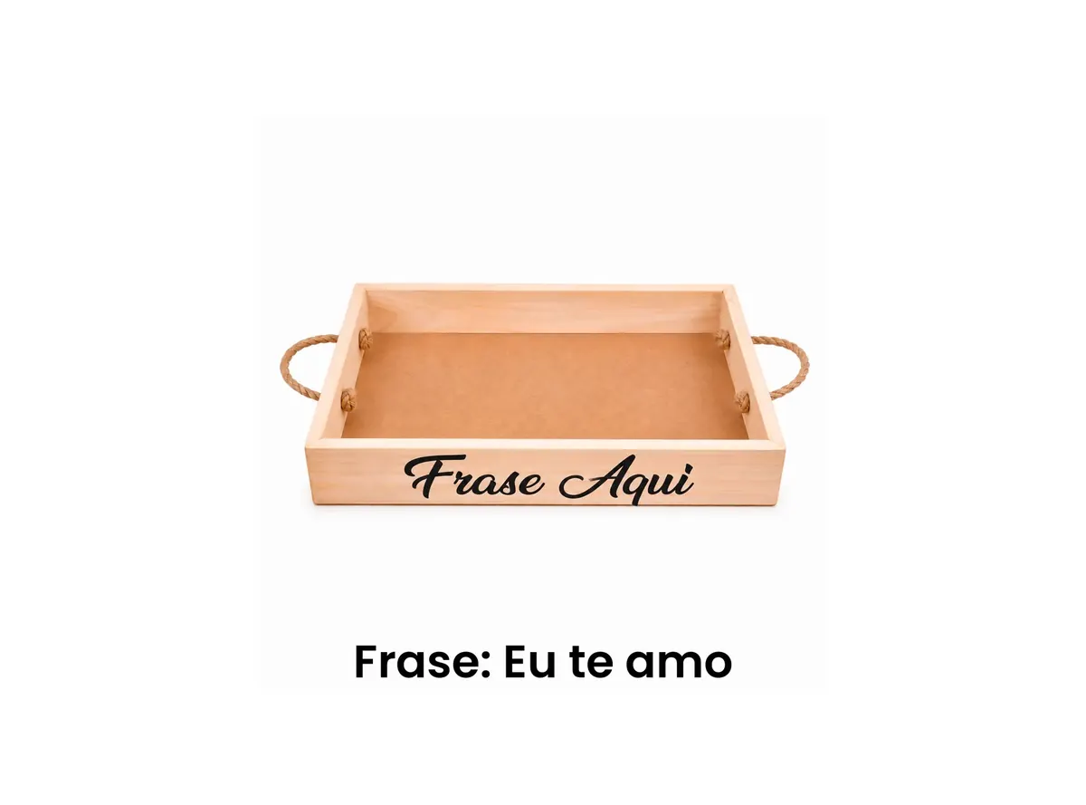 Bandeja de Madeira Adesivo
