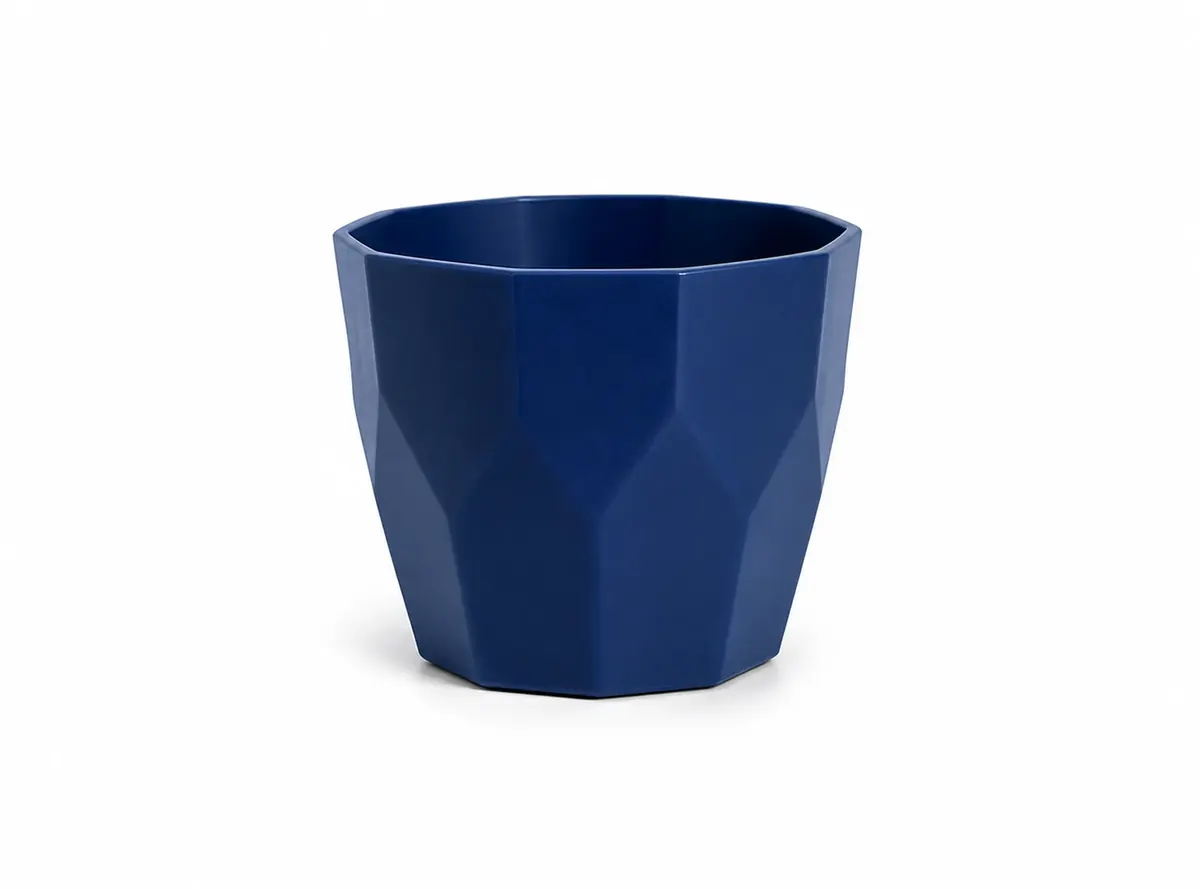 Cachepot Facetada
