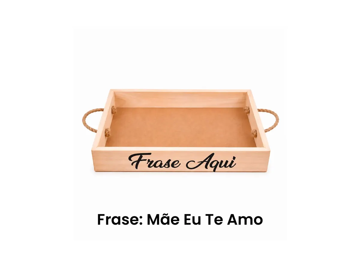 Bandeja de Madeira Adesivo
