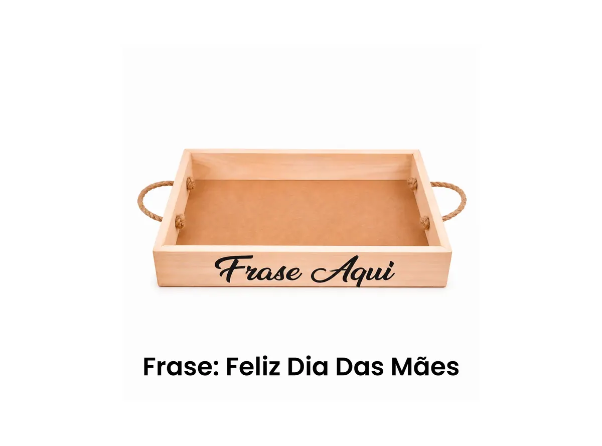 Bandeja de Madeira Adesivo