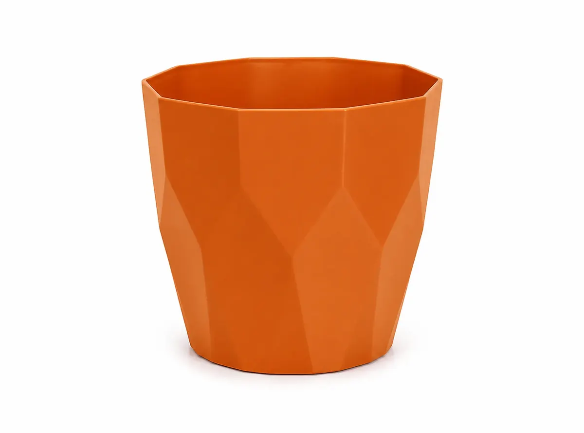 Cachepot Facetada