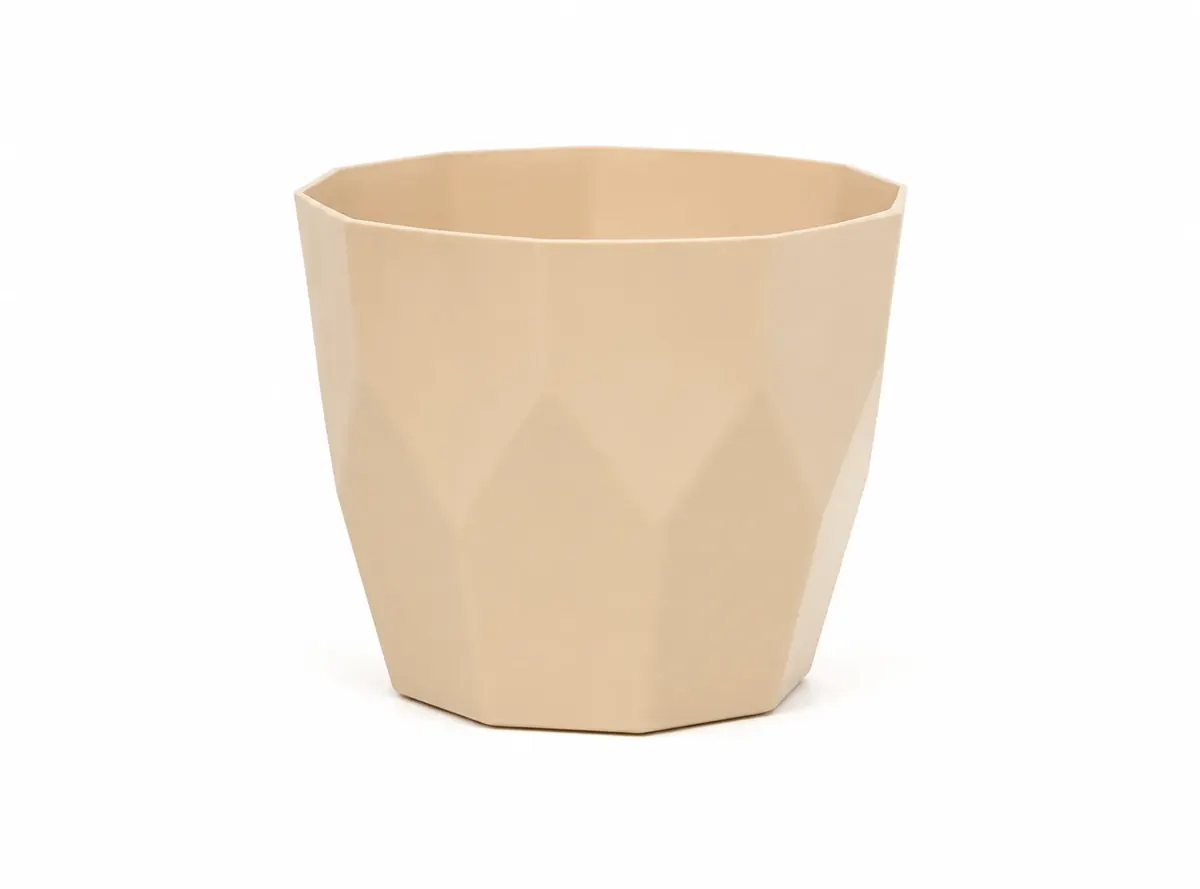 Cachepot Facetada