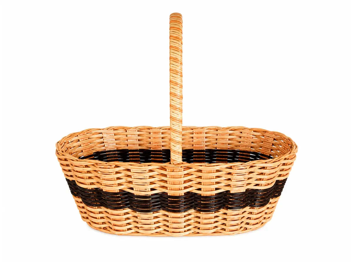 Cesta Floral de Sintético