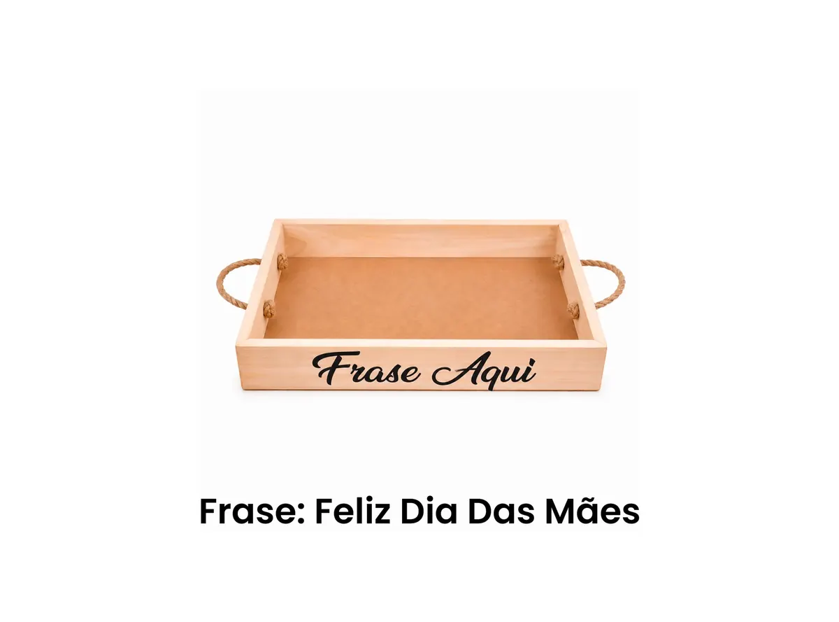 Bandeja de Madeira Adesivo