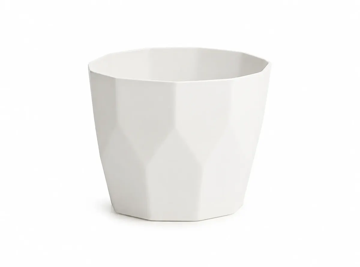 Cachepot Facetada