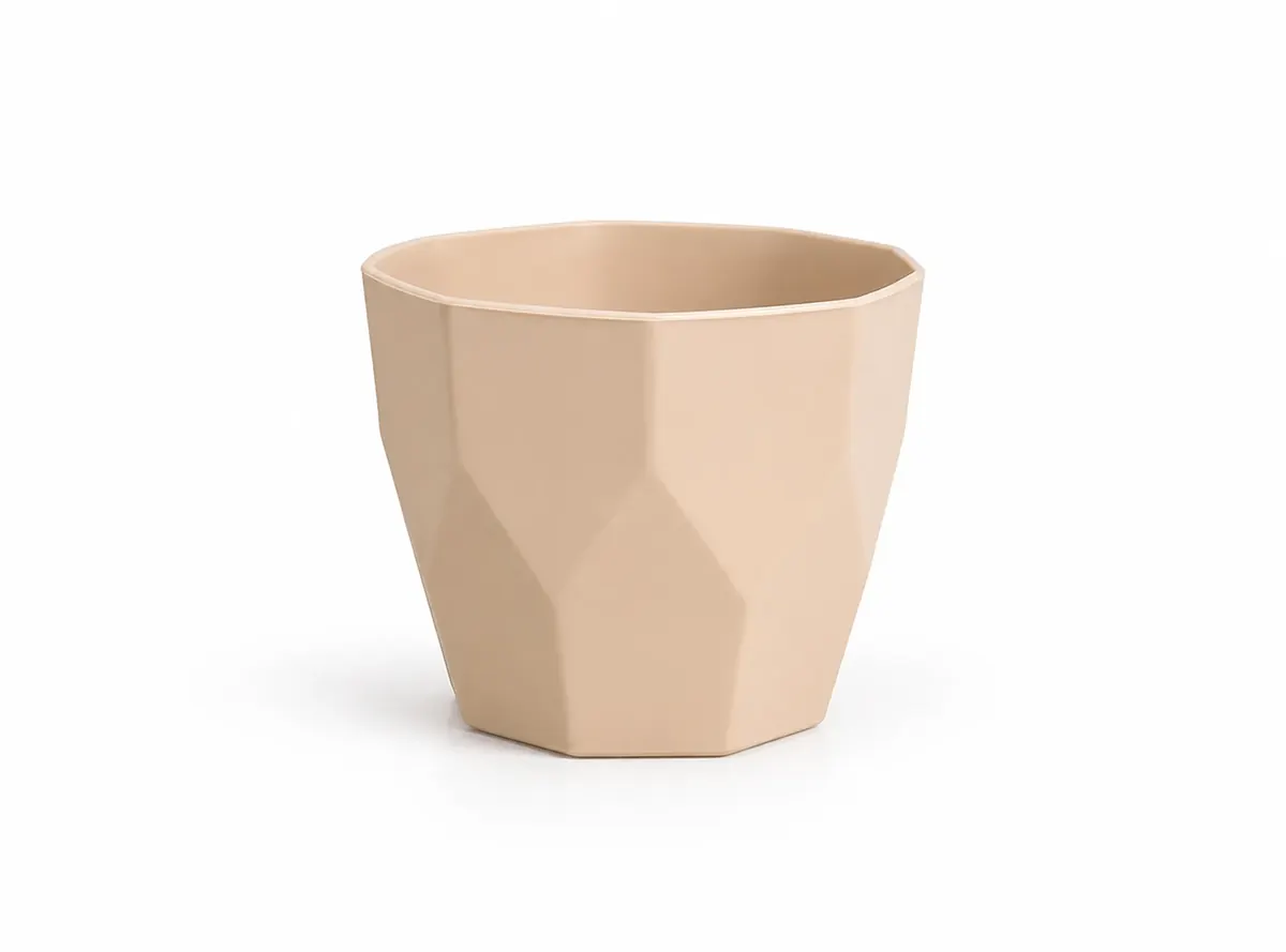Cachepot Facetada