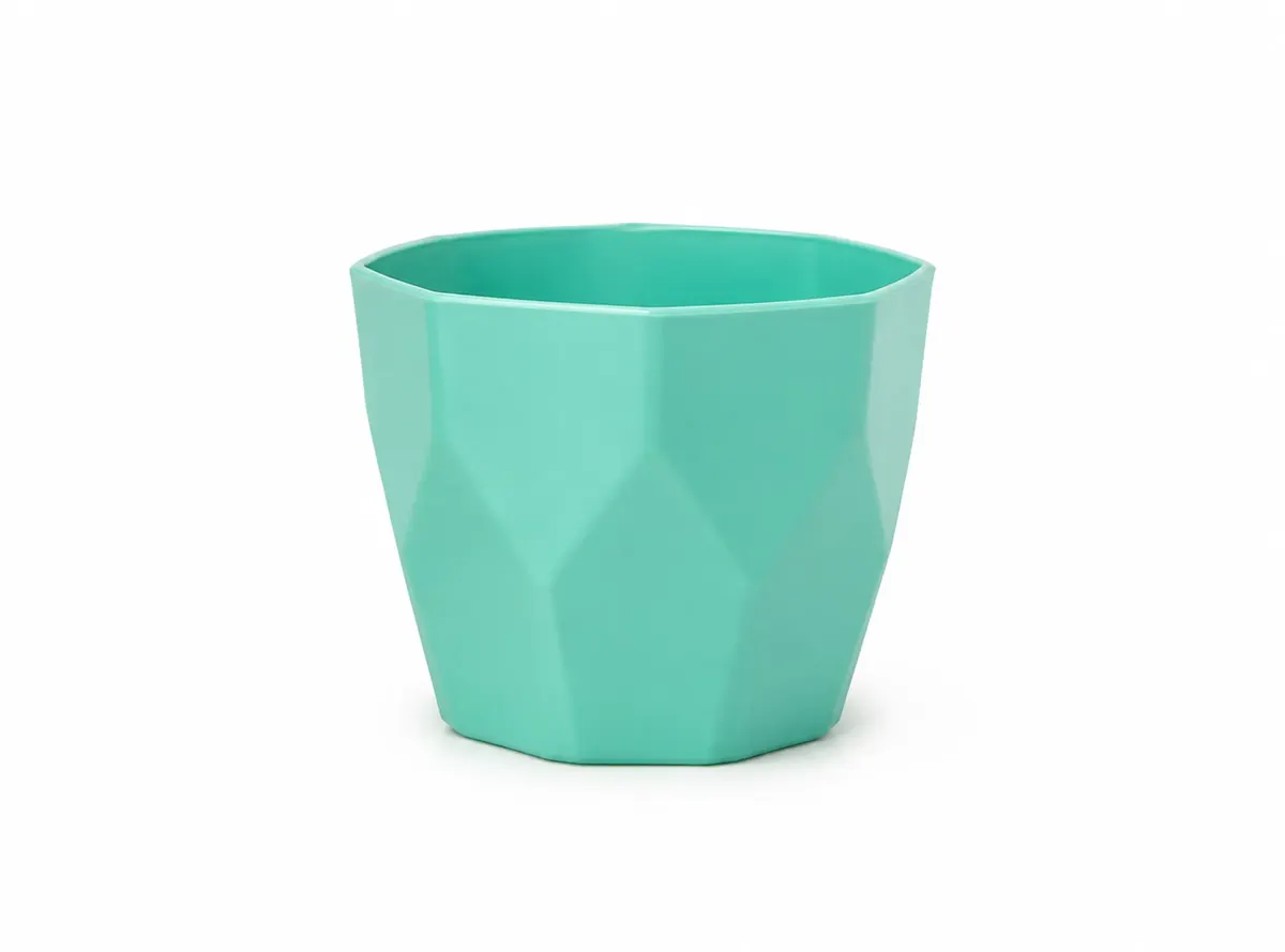 Cachepot Facetada
