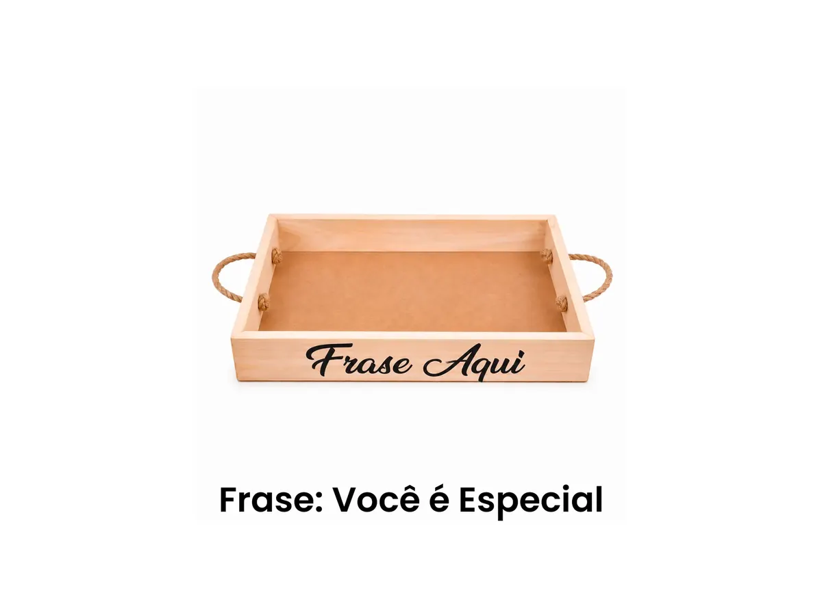 Bandeja de Madeira Adesivo