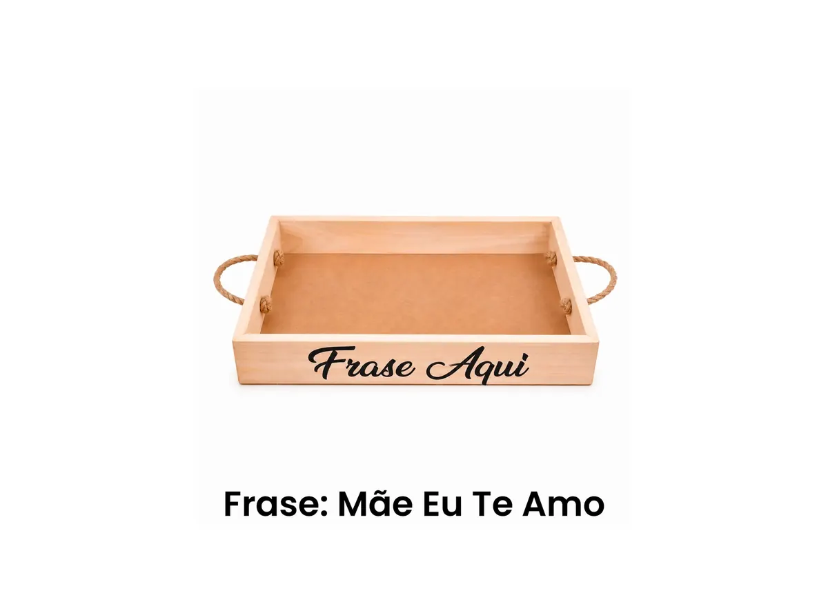 Bandeja de Madeira Adesivo