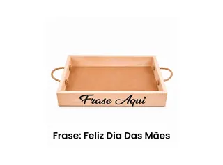 Bandeja de Madeira Adesivo