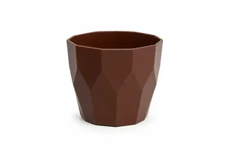 Cachepot Facetada