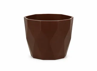 Cachepot Facetada