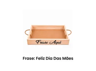 Bandeja de Madeira Adesivo