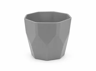 Cachepot Facetada