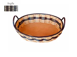 Bandeja de Mesa Oval de Sintético